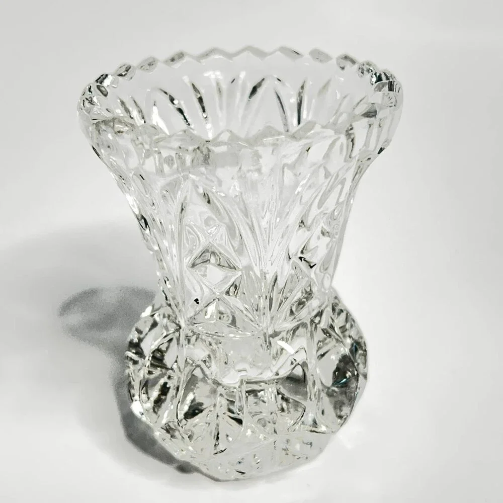 ❤️  Two (2) Crystal Egg Cups/Toothpick holders ❤️